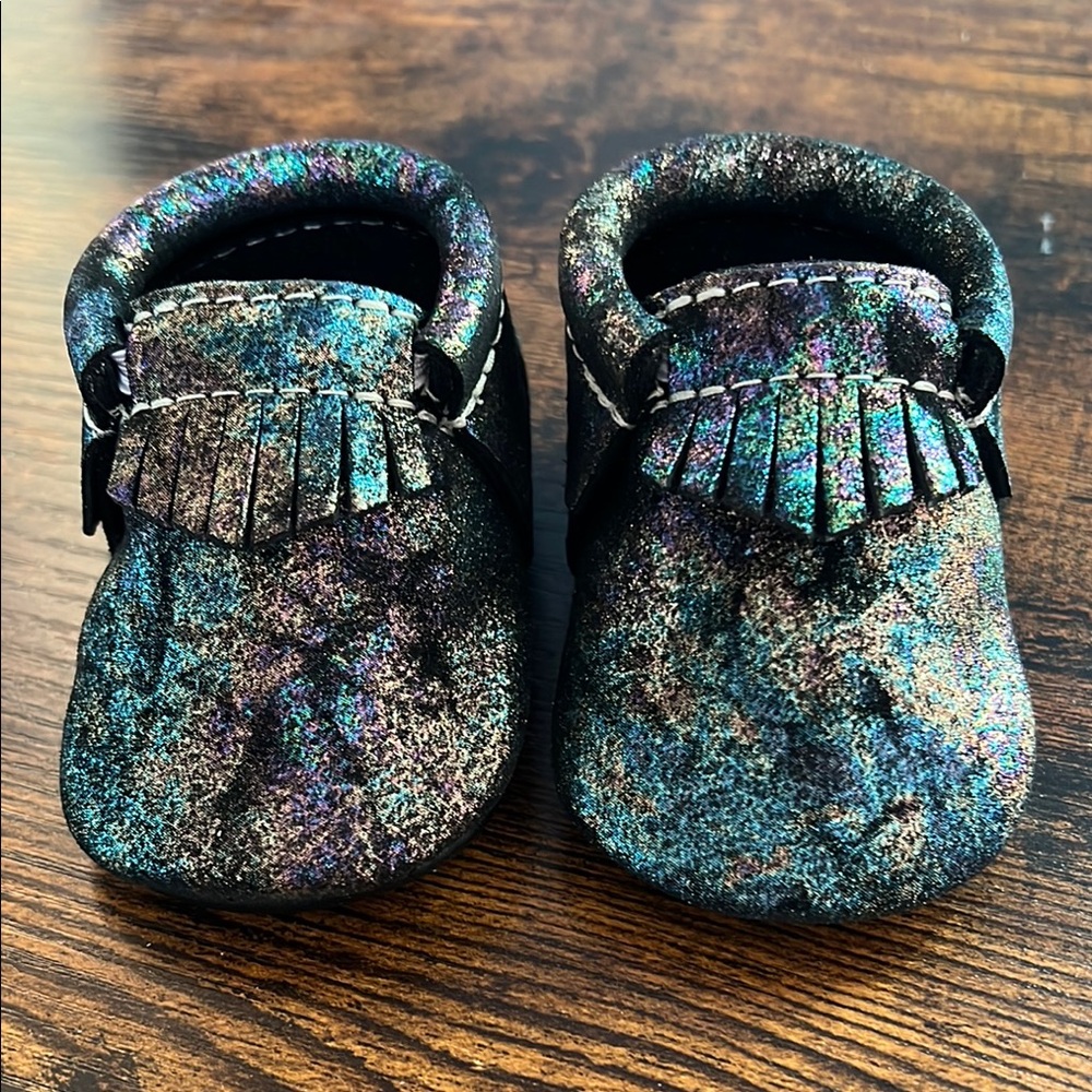 Freshly Picked Galaxy Dark Moccasins